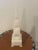 Mid 20th Century Oblisque White Marble For Sale - Image 5 of 8