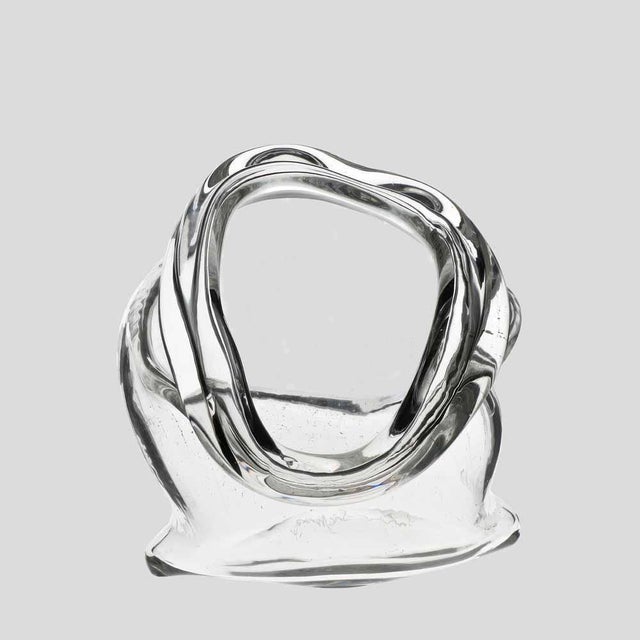 SACS Collections Clear Blown Glass by Silvano Signoretto For Sale - Image 5 of 5