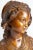 Sculpture made of fine Swiss pine wood by the artist Porro di Cantù in 1981 It depicts the bust of a peasant woman and is...