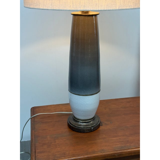 Ceramic Curry & Company Urbino Terracotta Table Lamp For Sale - Image 7 of 12