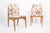 Mid-Century Modern Vintage Mid Century Swedish Wood & Floral Fabric Side Chairs, 1950s For Sale - Image 3 of 12