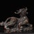 1930s Bronze Mythical Beast Sculpture, Guardian Lion or Pixiu For Sale - Image 5 of 10