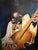 Vintage Expressionistic Mid 20th Century Oil Painting of Jazz Musicians Bass Fiddle, Trumpet Signed by Listed Artist M. Harold (1935-2012jAmerican For Sale - Image 4 of 6