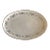 1960s Noritake Wellesley Modern Floral Serving Dish with Platinum Trim 6214 For Sale