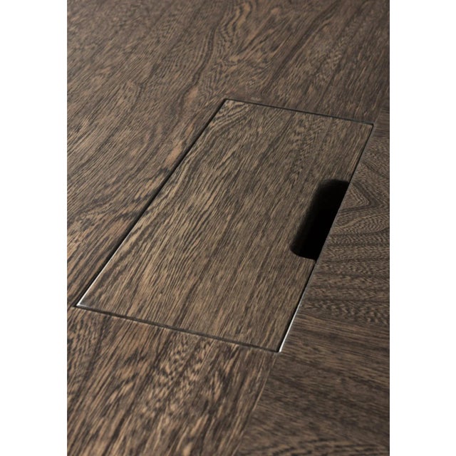 Contemporary Oak Argan Table by LK Edition For Sale - Image 3 of 5