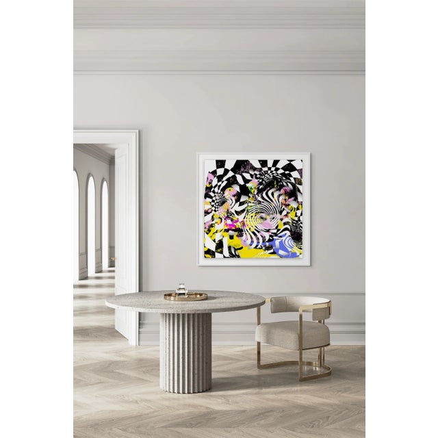 Paper 43' X 43' - 'Feast' #1 - Framed Contemporary Extra Large Limited Edition Print by Diane Grant Studio For Sale - Image 7 of 10