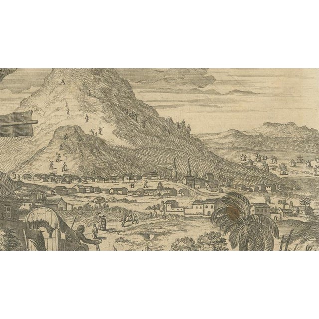 Black Peru and Bolivia City Plan, 1750, Paper For Sale - Image 8 of 11