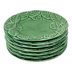 Vintage Bordallo Pinheiro Ivy Leaf Plates