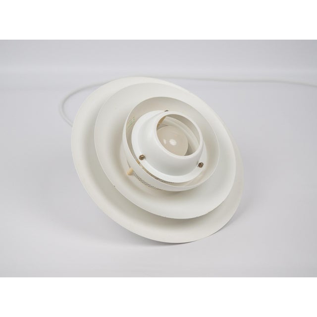 Vintage Danish Verona Pendant Lamp by Kurt Wiborg for Jeka, 1980s For Sale - Image 6 of 11