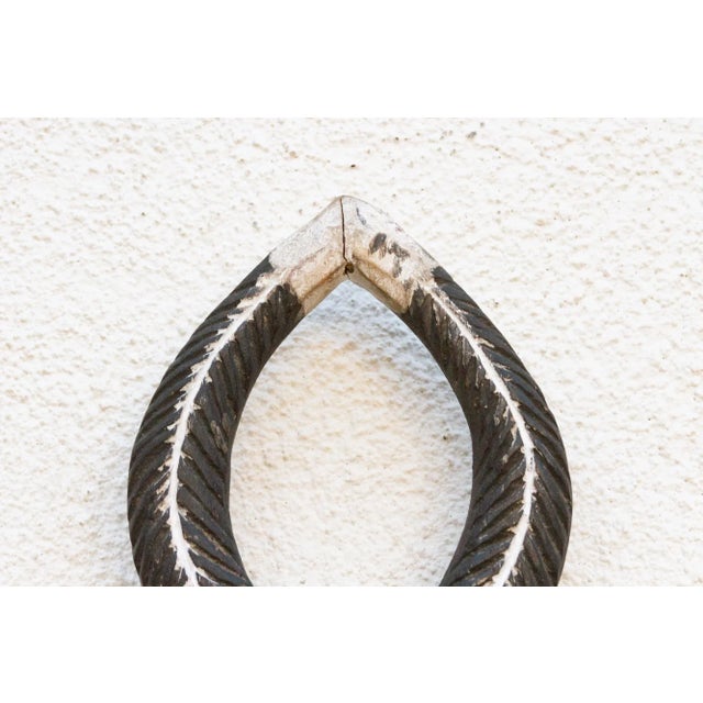 Radiant Red African Goli Mask For Sale - Image 4 of 11