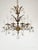 Antique 5 Arm 10 Light Mesmerizing Baroque Brass Cut Lead Crystal Chandelier For Sale - Image 12 of 12