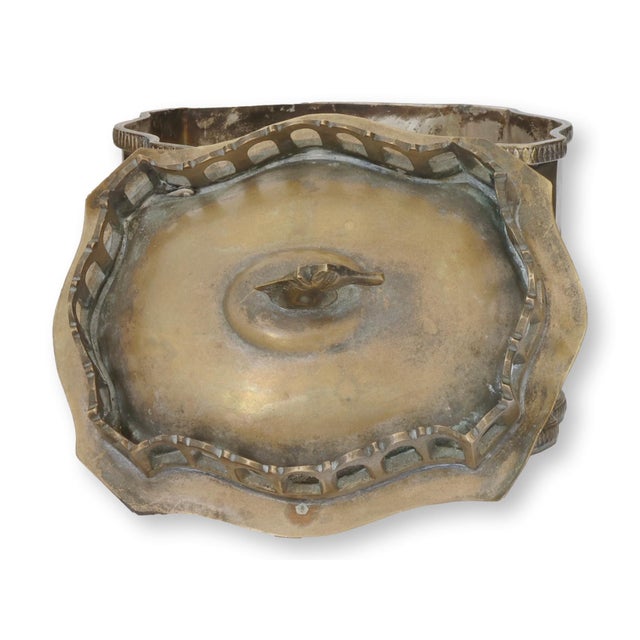 English Antique English Equestrian Tobacco Box For Sale - Image 3 of 6
