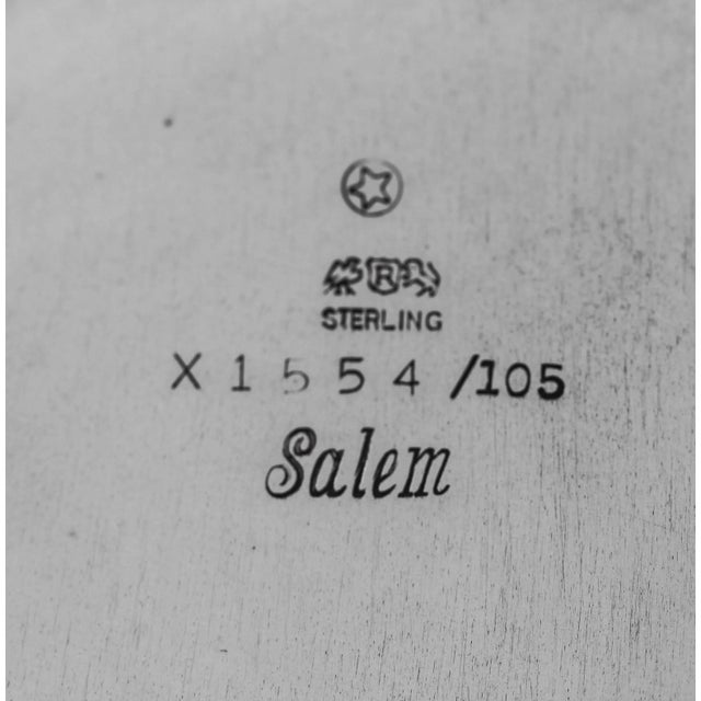 1940s Sterling Bowl, 1946 For Sale - Image 5 of 6