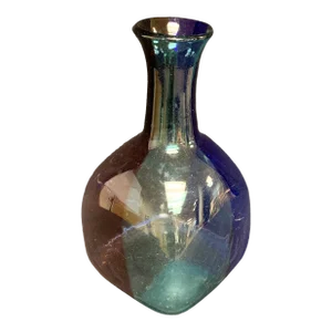 Late 20th Century Large Multicolored Glass Vase