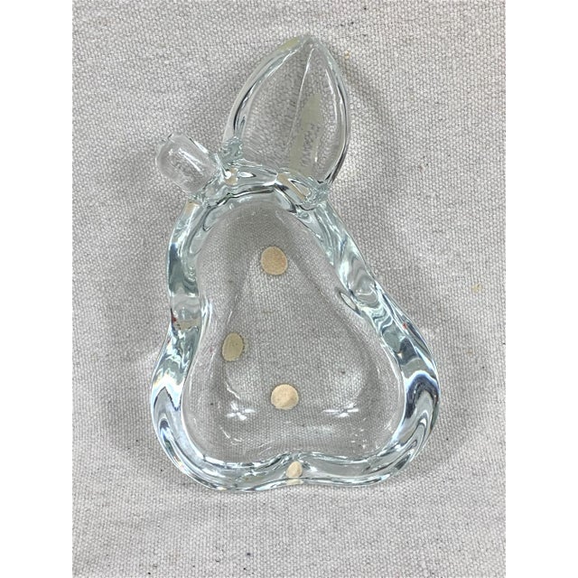 Transparent Vintage Crystal Catchall For Sale - Image 8 of 8