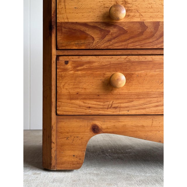 Wood Vintage Lane “America” Collection Pine Chest of Drawers For Sale - Image 7 of 18