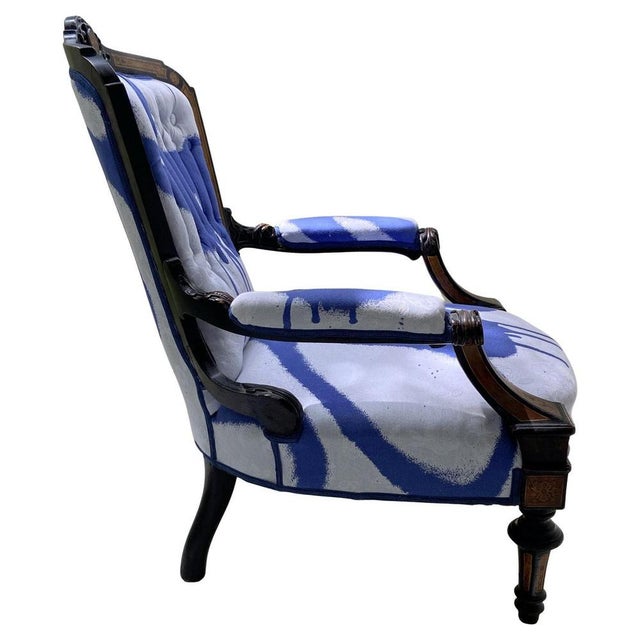 Armchair with Victor & Rolf Upholstery attributed to Horrix For Sale - Image 4 of 18