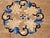 19th Century Oversized Chinese Peking Hand-Knotted Rug in Tan, Navy, Blue For Sale - Image 17 of 18