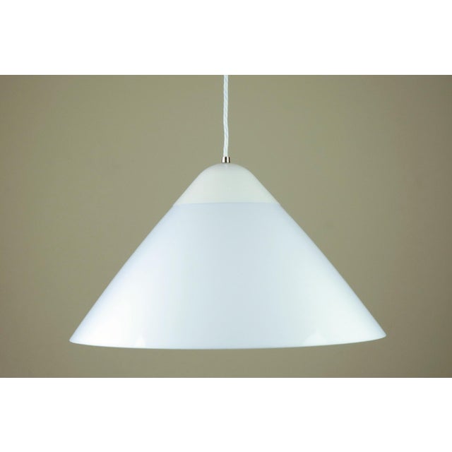 Mid-Century Modern Vintage Opala Ceiling Lamp by Hans J. Wegner for Louis Poulsen For Sale - Image 3 of 12