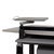 Adjustable Metropol Wood and Metal Desk with Rolling Container and Storage in Off-White from Vitra For Sale - Image 6 of 12