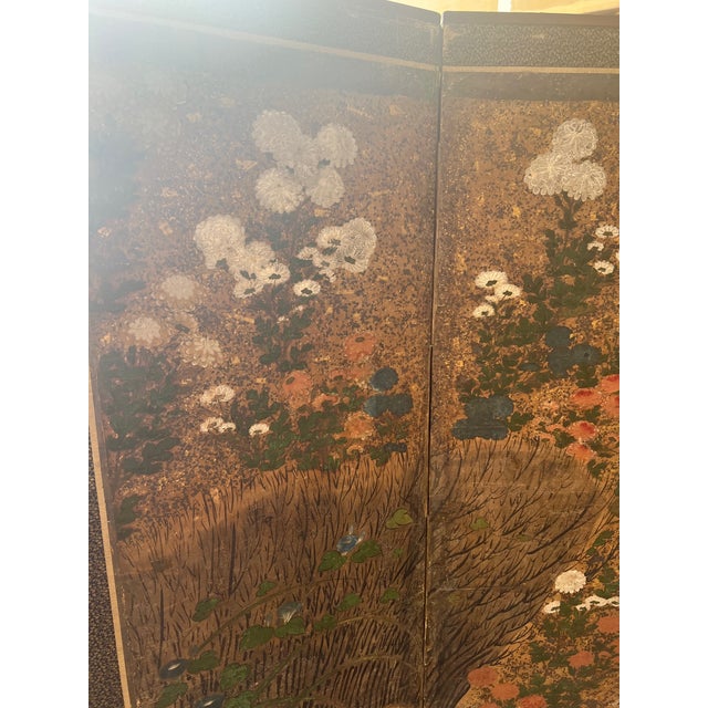 Japanese Screen, 17th Century, Kano Period For Sale - Image 4 of 11