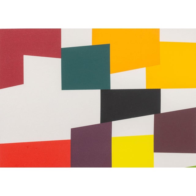 Agam Yaacov Yaacov Agam "Composition I" Screenprint, Circa 1975 For Sale - Image 4 of 8