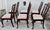 Queen Anne Vintage Statton-OldTowne Set of Six Queen Anne Style Cherry Side Dining Chairs For Sale - Image 3 of 12