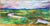 Original Oil Pastel Landscape Painting For Sale In Dallas - Image 6 of 6