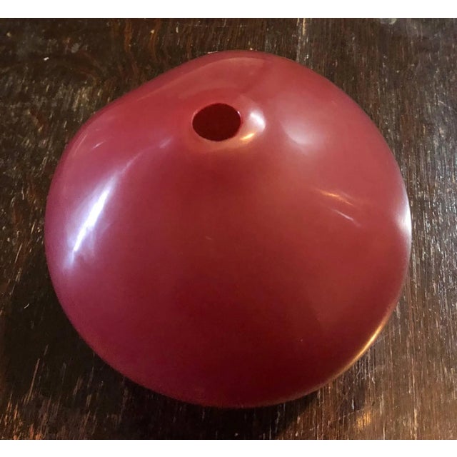 Thomas Blank, Masterpiece Swiss Contemporary Blown Matte Glass Sculpture Vase, 2001 For Sale - Image 4 of 11