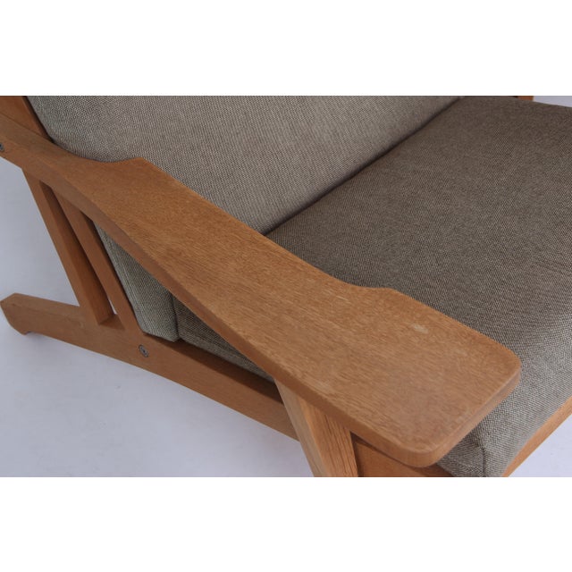 GE375 Modular Sofa in Oak by Hans J. Wegner for Getama, 1970s, Set of 4 For Sale - Image 12 of 16