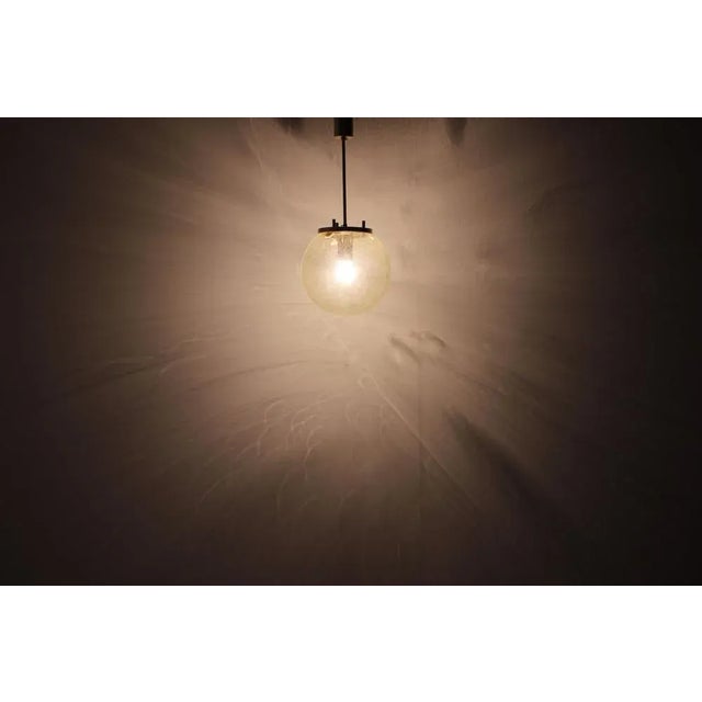 Mid-Century Glass Pendant by Kamenicky Senov, 1960s For Sale - Image 6 of 8