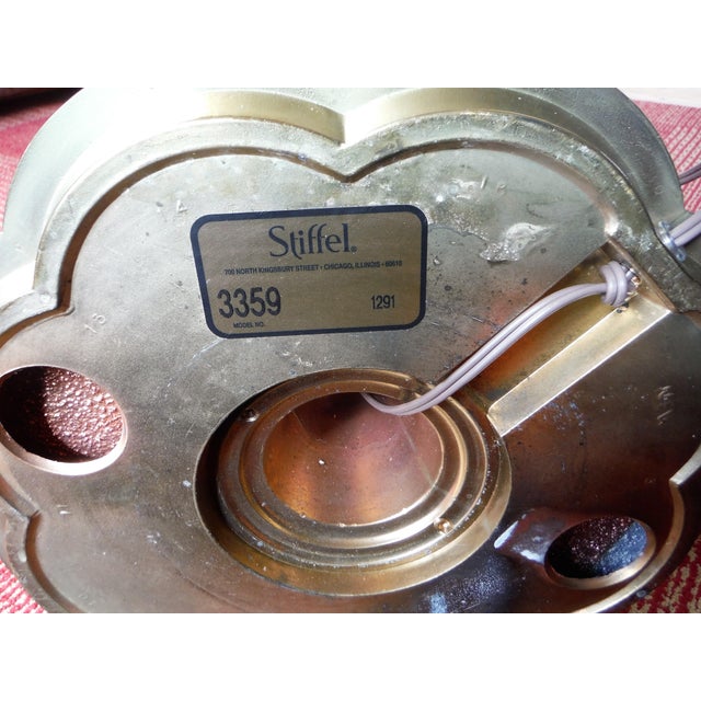 Stiffel Mid-Century Modern "Lily and Lotus" Brass Floor ...