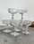 Vintage Crystal Champagne Glasses, 1950s, Set of 7 For Sale - Image 10 of 10