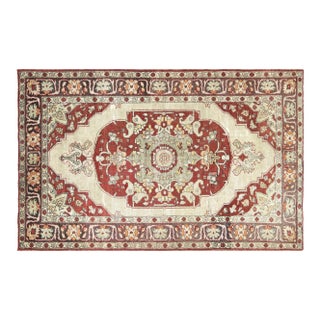 1960s Turkish Oushak Rug For Sale