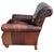 1980s Stunning 3-Piece Seating Set: Paul Robert Patchwork Leather Club Chairs & Pottery Barn Ottoman For Sale In Raleigh - Image 6 of 12