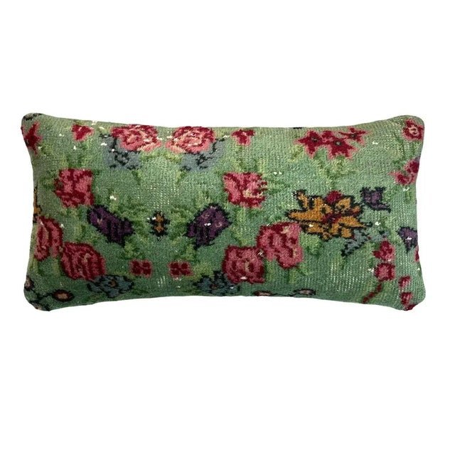 Vintage Hand-Made Rug Cushion Cover, 1960s For Sale - Image 11 of 11