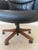Black Executive Kimball International Executive Black Leather Office Desk Chair Vintage Excellent Condition For Sale - Image 8 of 10