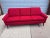 Dux Sofa, Upholstered, Mid-20th Century Design, Folke Ohlsson Newly Reuphostered For Sale In Philadelphia - Image 6 of 11