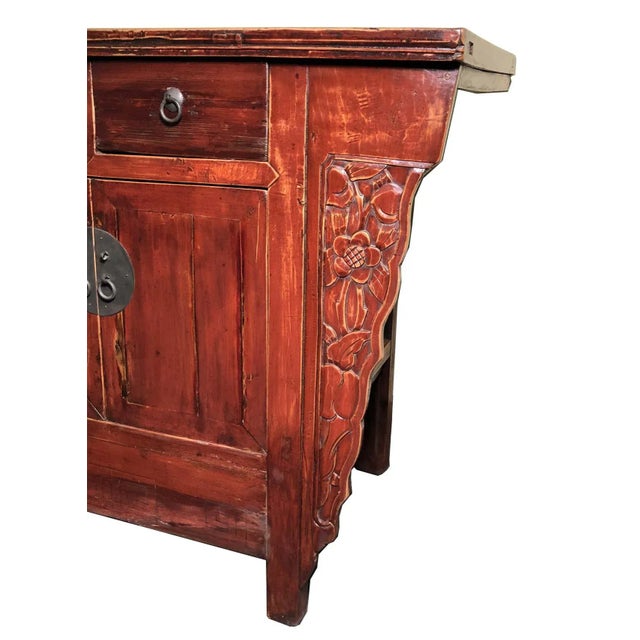 Early 19th Century Early 19th Century Antique Chinese Altar Cabinet For Sale - Image 5 of 12