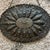 Antique Large wedding mirror with faint impression of Ottoman Tughra stamped on the front signifies mirror was made prior...