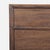 Brown Classic Solid Wood 4-Drawer Dresser With Brass Handles For Sale - Image 8 of 9