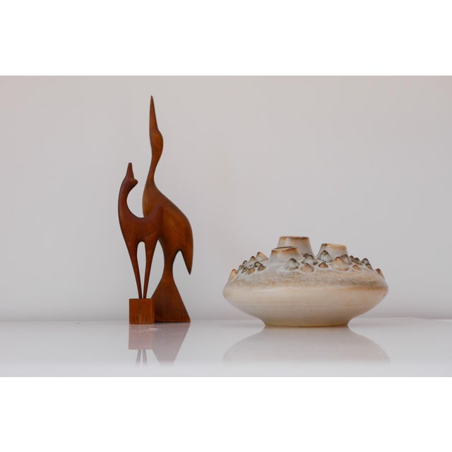 Danish Modern Art Pottery Vase from Söholm, 1960s For Sale - Image 12 of 15