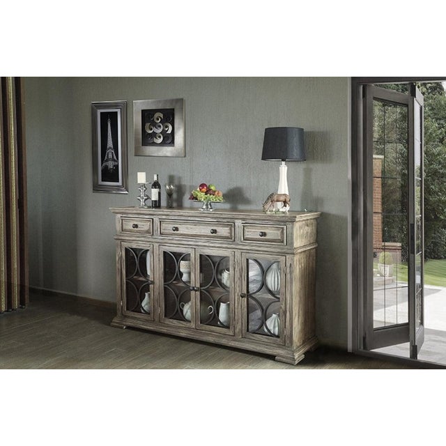 Vineyard Collection: Distressed and rustic wood with organic designs on the door panels. Well built and blends in with...