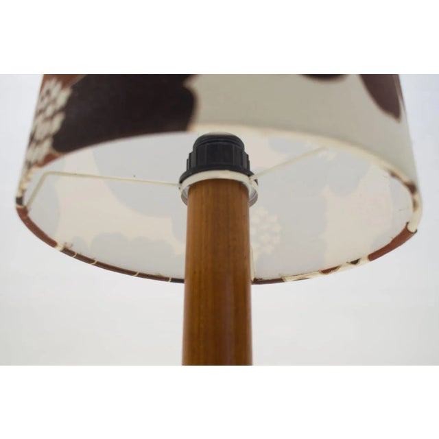 Danish Teak Table Lamp from Dyrlund, 1960s For Sale - Image 9 of 10