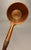 Large Dutch Copper Dipper With Walnut Handle, Hand Rolled Edge, Circa 1890 For Sale - Image 4 of 6
