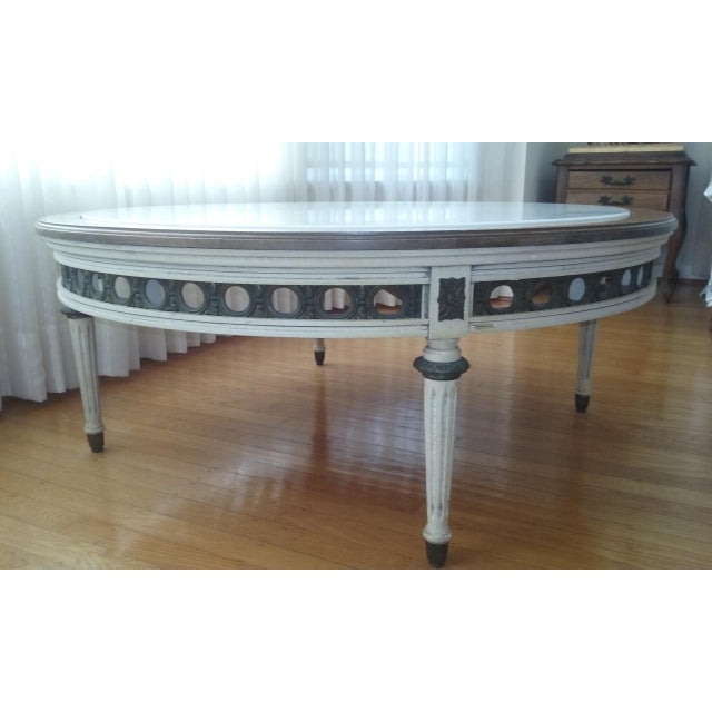 Italian Marble Round Table Chairish