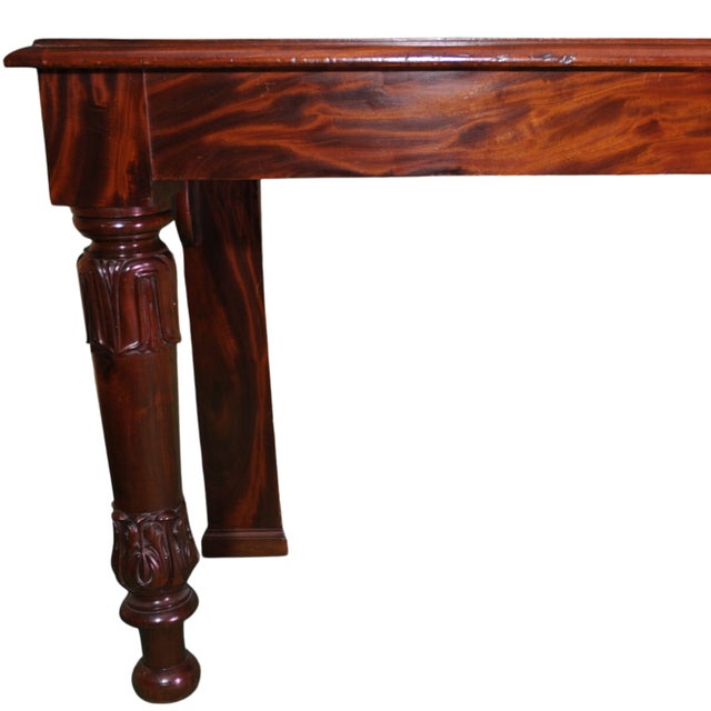 Brown Regency Style Mahogany Hall Table, 1810 For Sale - Image 8 of 9