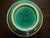 American Vintage 1920s Hull Pottery Mixing Bowl in Green Glaze 10" Diameter For Sale - Image 3 of 3