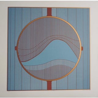 1980s Sharon Sutton I Am Here in the World Hand Signed Numbered Abstract Art For Sale