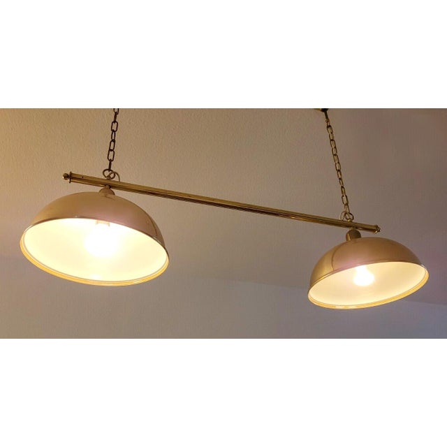 Large Vintage Pendant Light in Brass from Honsel, 1960s For Sale - Image 6 of 18